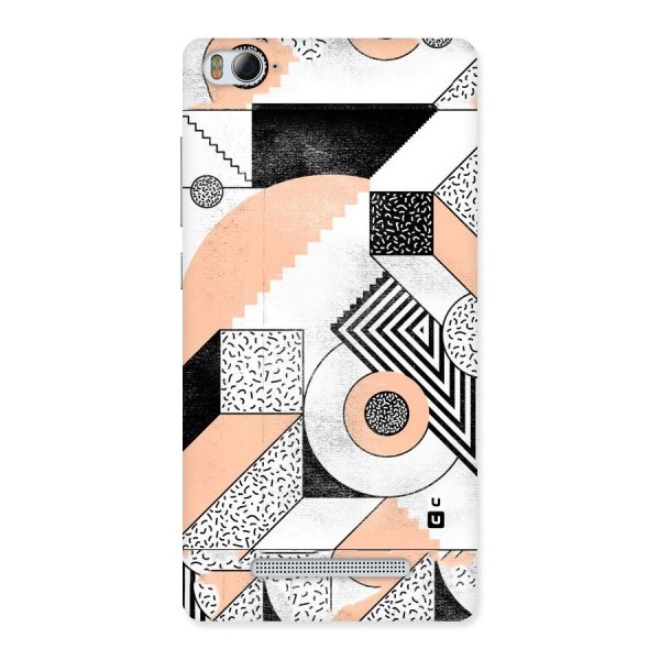 Orange Zig Zag Back Case for Xiaomi Mi4i