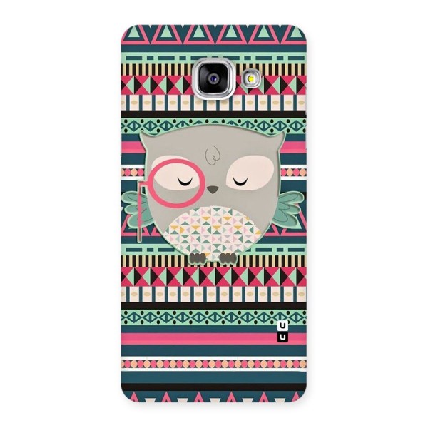 Owl Cute Pattern Back Case for Galaxy A5 2016