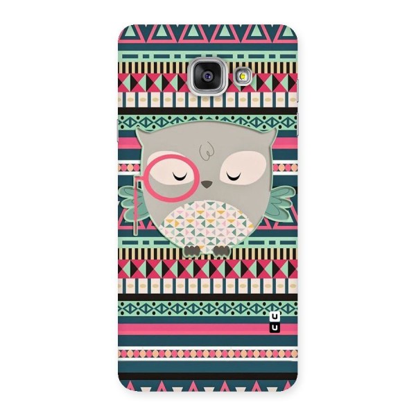 Owl Cute Pattern Back Case for Galaxy A7 2016