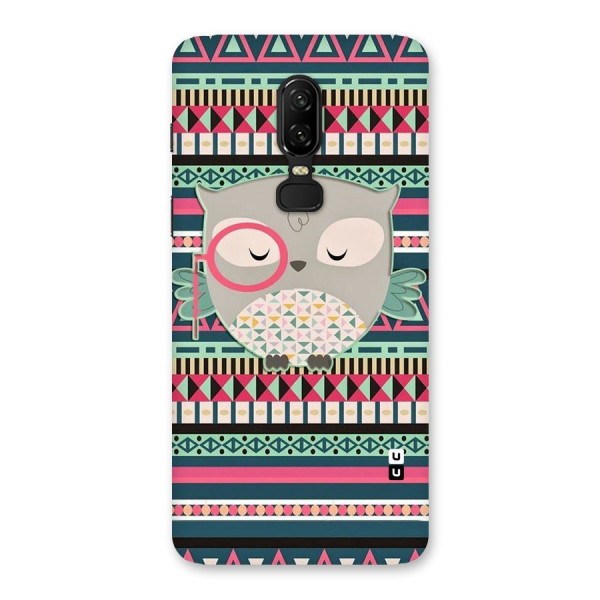 Owl Cute Pattern Back Case for OnePlus 6