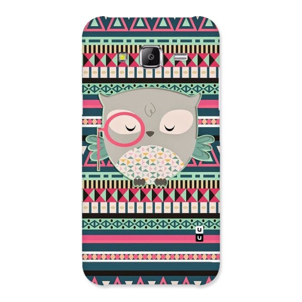 Owl Cute Pattern Back Case for Samsung Galaxy J5