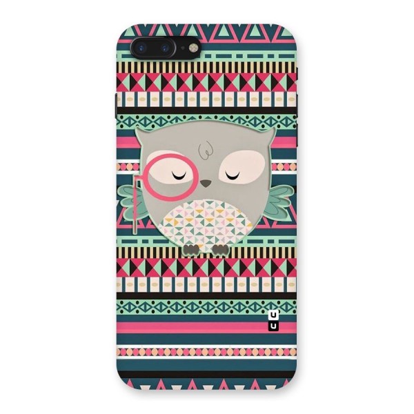 Owl Cute Pattern Back Case for iPhone 7 Plus