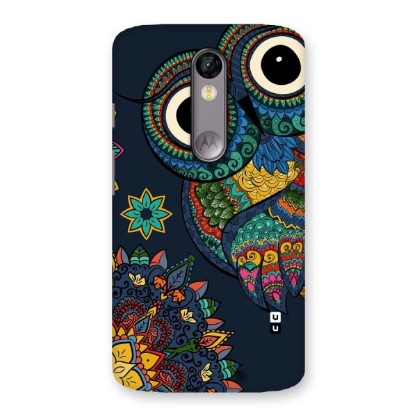 Owl Eyes Back Case for Moto X Force