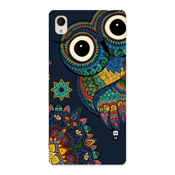 Owl Eyes Back Case for Xperia M4 Aqua