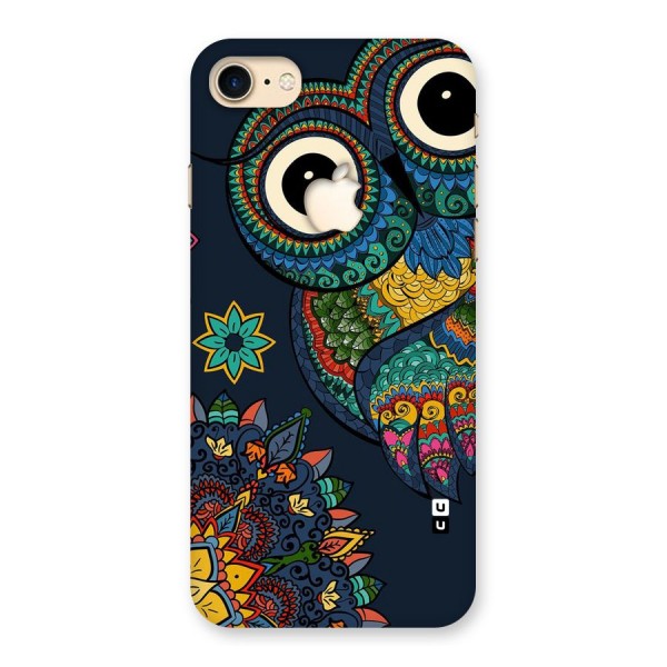 Owl Eyes Back Case for iPhone 7 Apple Cut