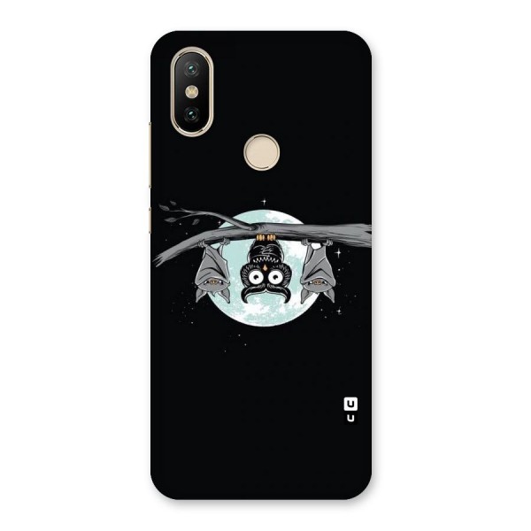 Owl Hanging Back Case for Mi A2