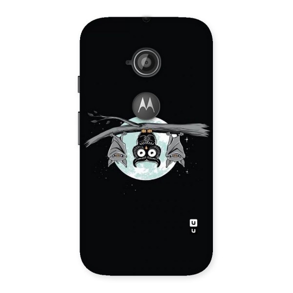 Owl Hanging Back Case for Moto E 2nd Gen