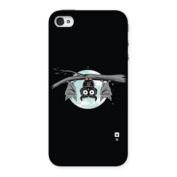 Owl Hanging Back Case for iPhone 4 4s