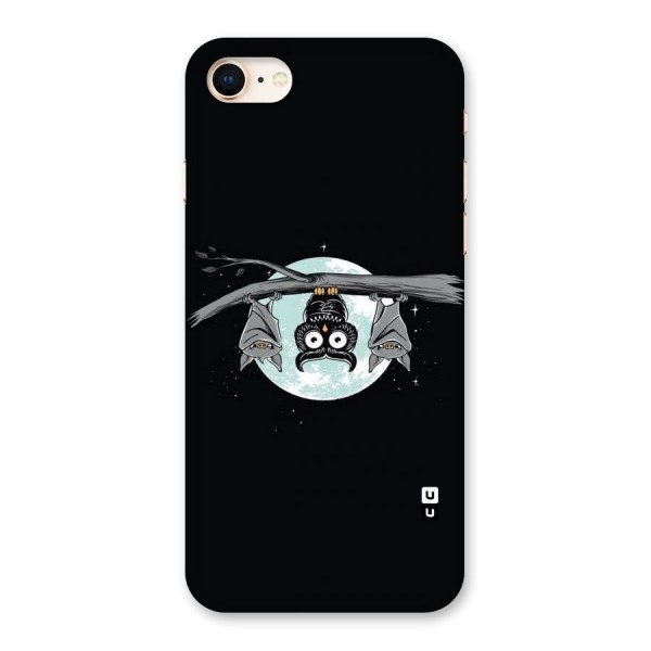 Owl Hanging Back Case for iPhone 8