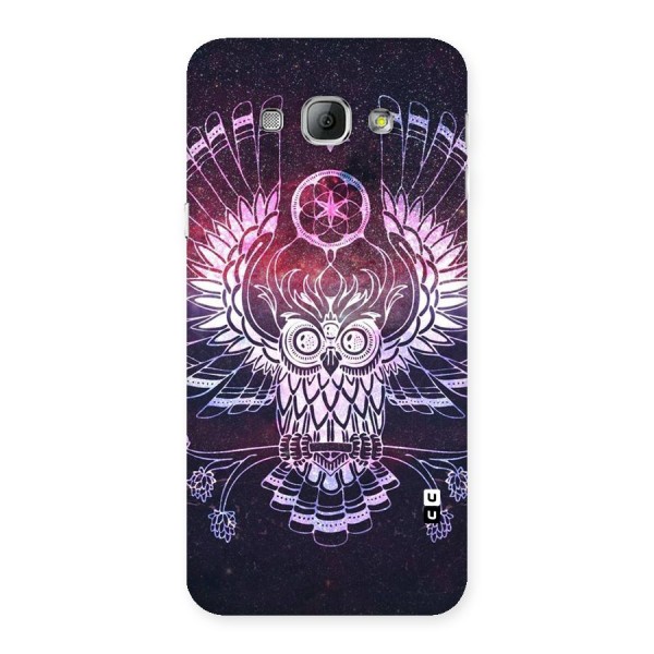 Owl Quirk Swag Back Case for Galaxy A8