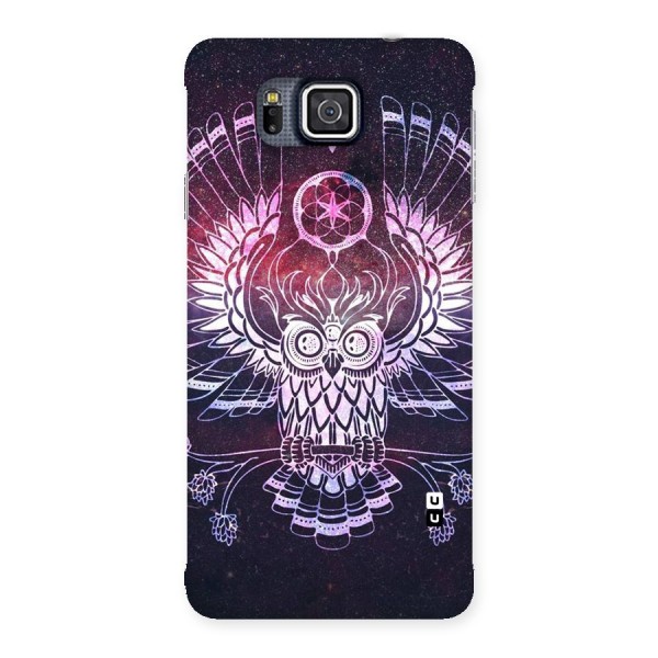 Owl Quirk Swag Back Case for Galaxy Alpha