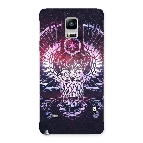 Owl Quirk Swag Back Case for Galaxy Note 4