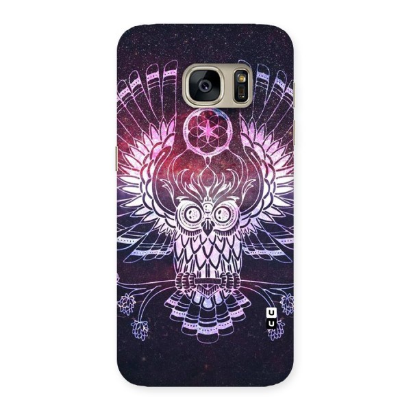 Owl Quirk Swag Back Case for Galaxy S7