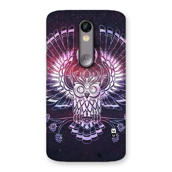 Owl Quirk Swag Back Case for Moto X Force