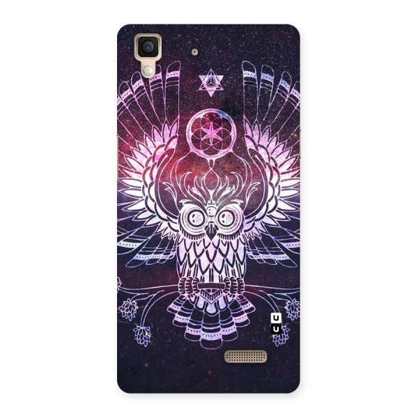 Owl Quirk Swag Back Case for Oppo R7