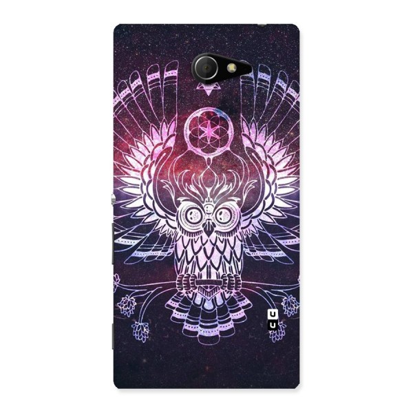 Owl Quirk Swag Back Case for Sony Xperia M2