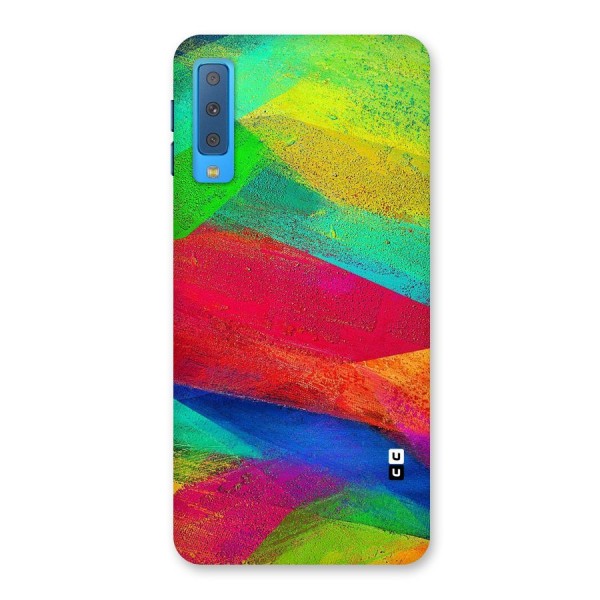 Paint Art Pattern Back Case for Galaxy A7 (2018)