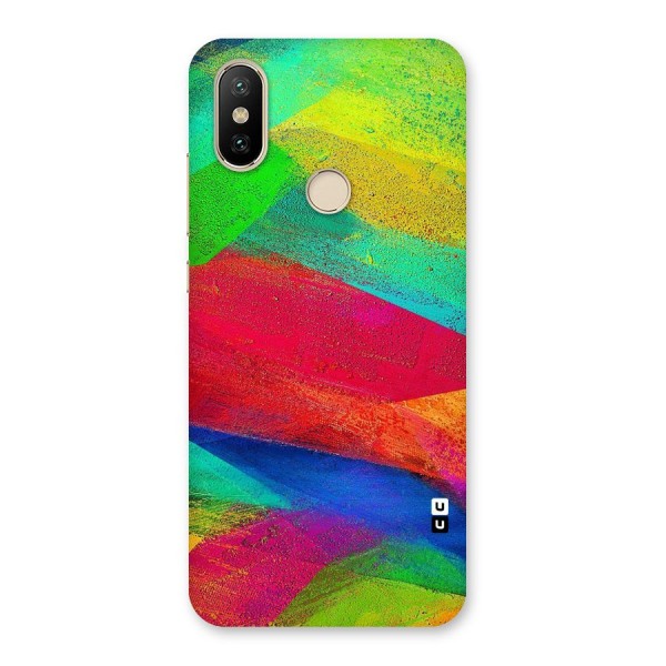 Paint Art Pattern Back Case for Mi A2