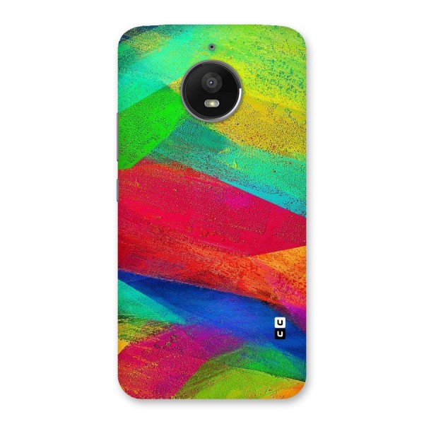 Paint Art Pattern Back Case for Moto E4 Plus