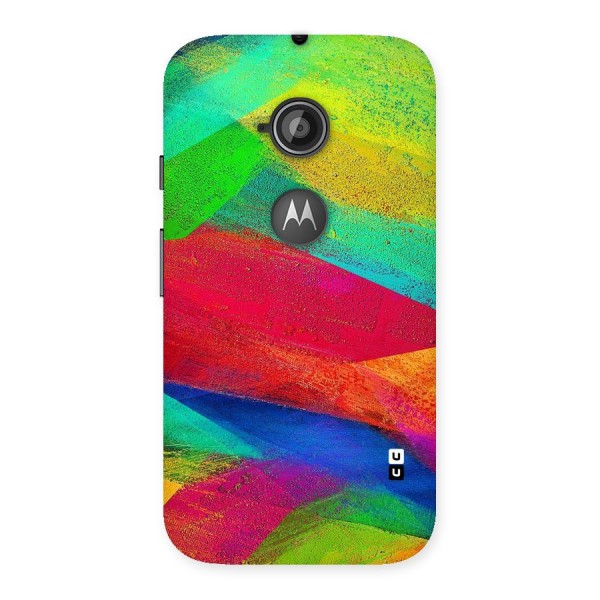 Paint Art Pattern Back Case for Moto E 2nd Gen