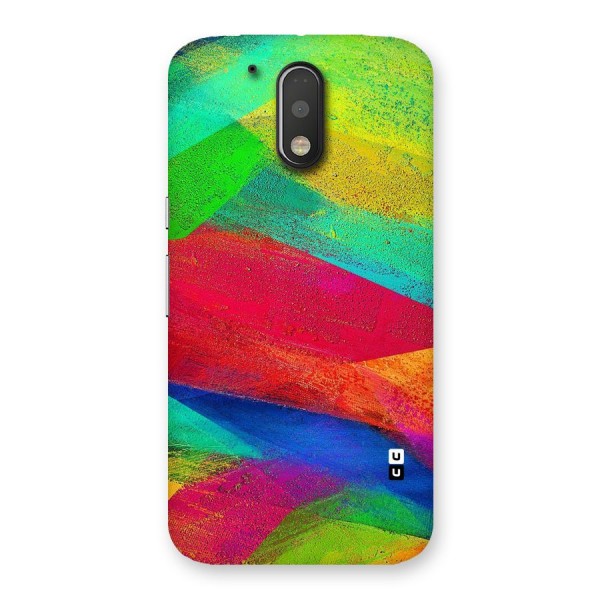 Paint Art Pattern Back Case for Motorola Moto G4