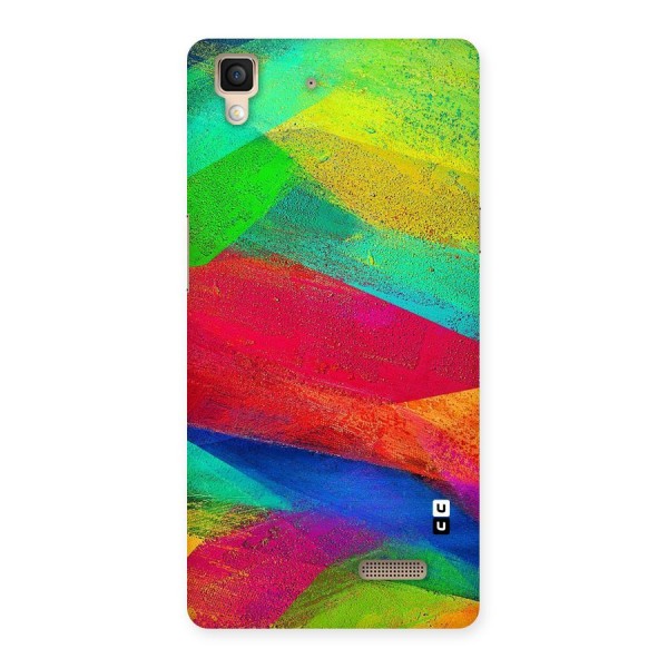 Paint Art Pattern Back Case for Oppo R7