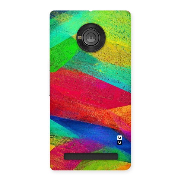 Paint Art Pattern Back Case for Yu Yuphoria