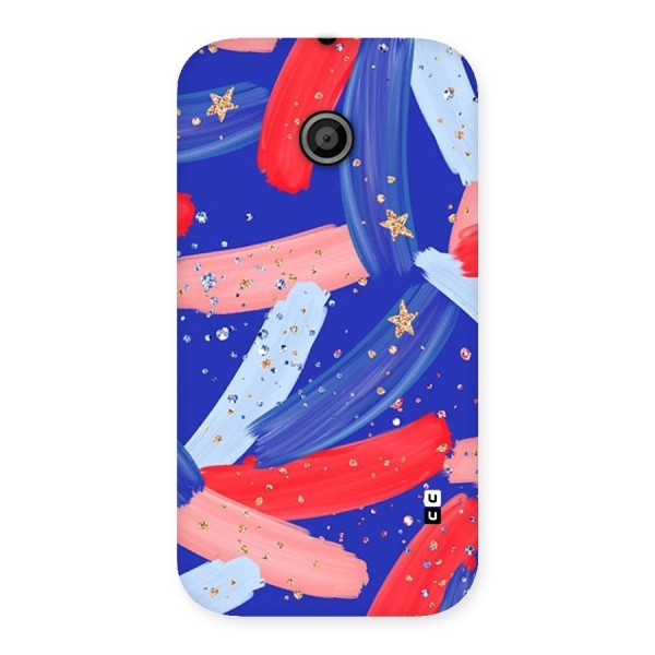 Paint Stars Back Case for Moto E