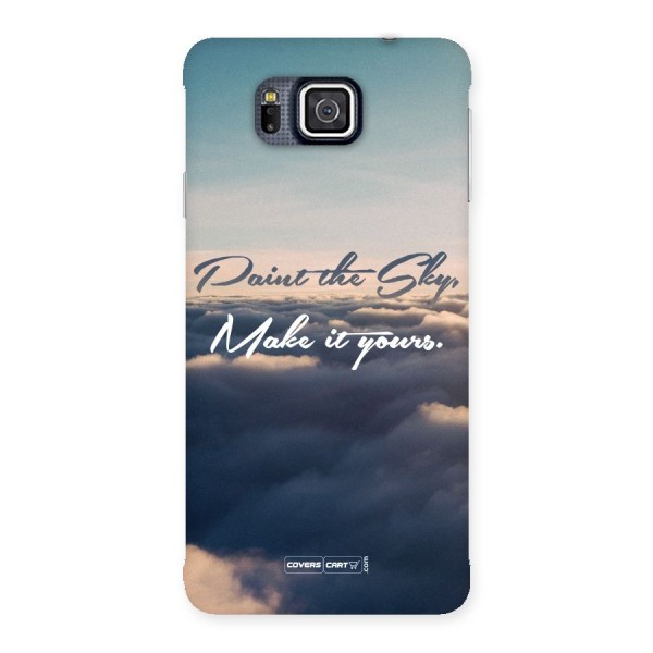 Paint the Sky Back Case for Galaxy Alpha