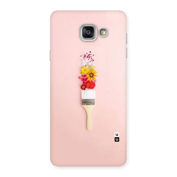 Painted Flowers Back Case for Galaxy A7 2016