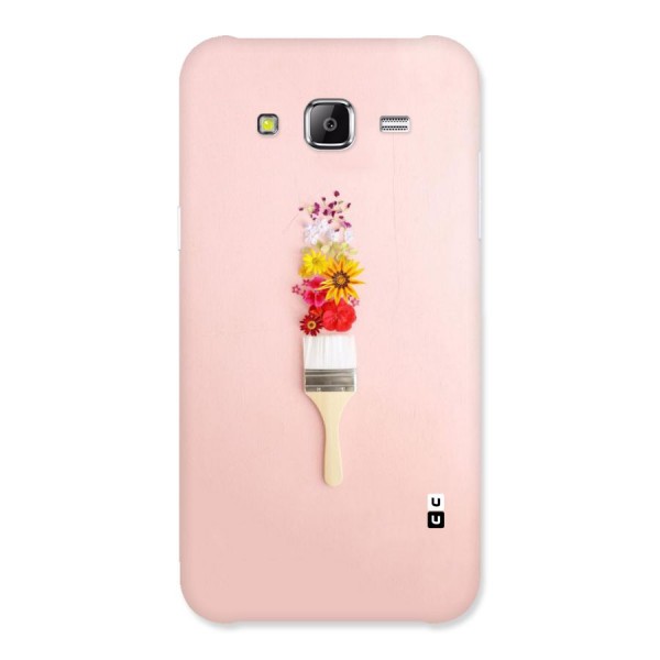 Painted Flowers Back Case for Samsung Galaxy J5