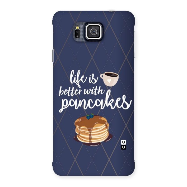 Pancake Life Back Case for Galaxy Alpha