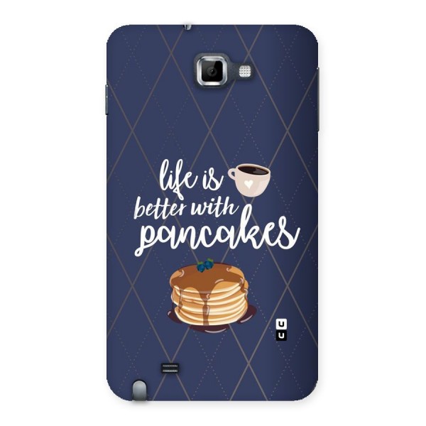 Pancake Life Back Case for Galaxy Note