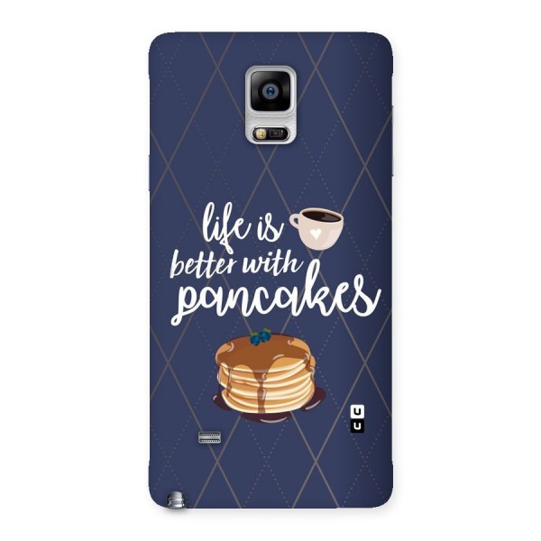 Pancake Life Back Case for Galaxy Note 4