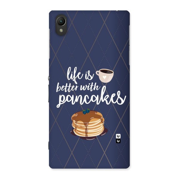 Pancake Life Back Case for Sony Xperia Z1