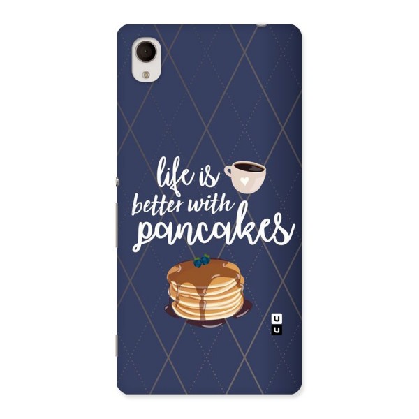 Pancake Life Back Case for Xperia M4 Aqua