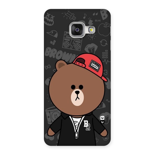 Panda Brown Back Case for Galaxy A3 2016