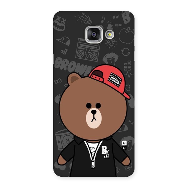 Panda Brown Back Case for Galaxy A7 2016