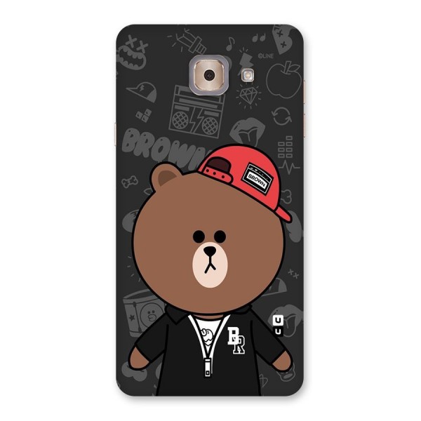 Panda Brown Back Case for Galaxy J7 Max