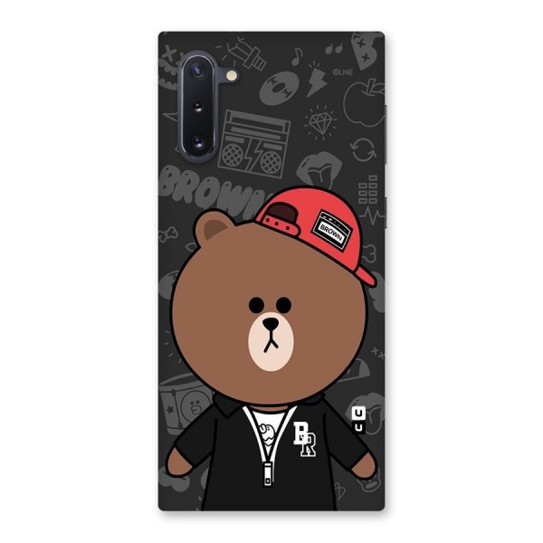 Panda Brown Back Case for Galaxy Note 10