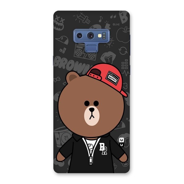 Panda Brown Back Case for Galaxy Note 9