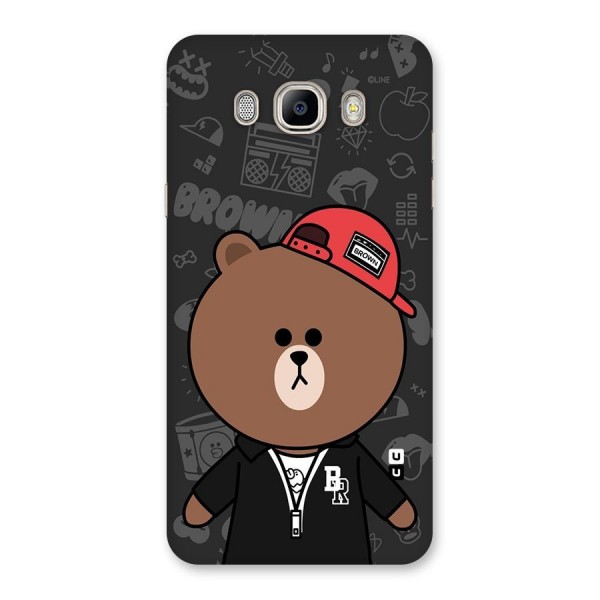 Panda Brown Back Case for Galaxy On8