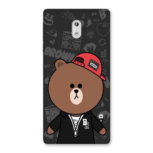 Panda Brown Back Case for Nokia 3