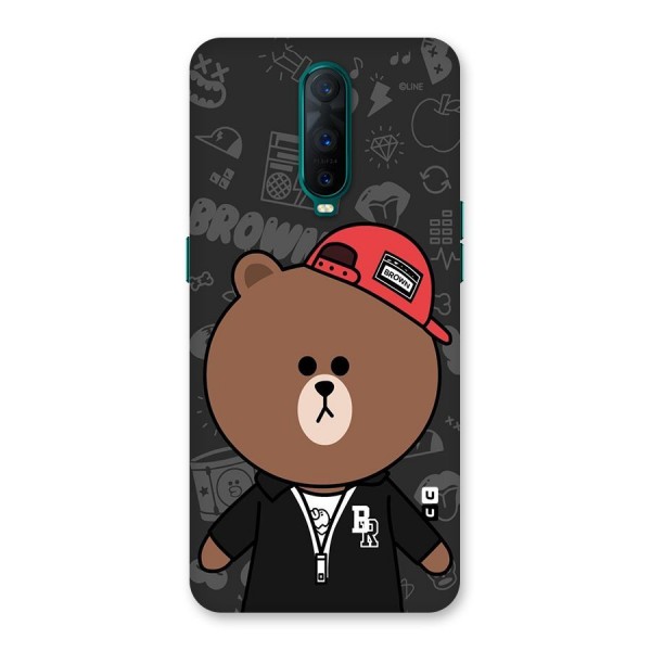 Panda Brown Back Case for Oppo R17 Pro