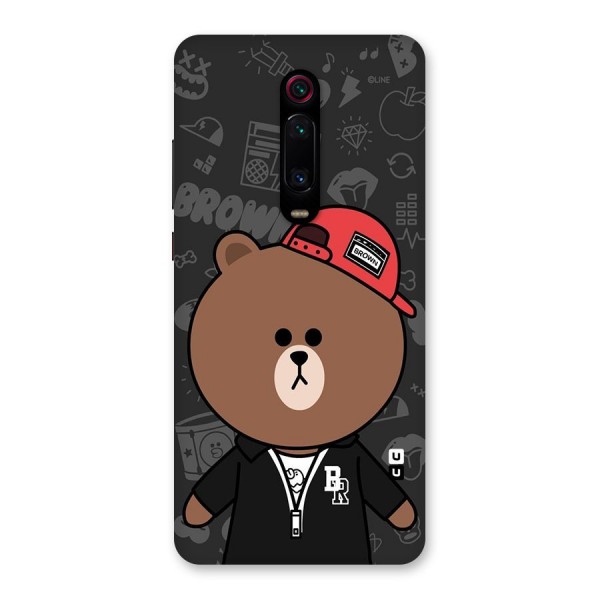 Panda Brown Back Case for Redmi K20