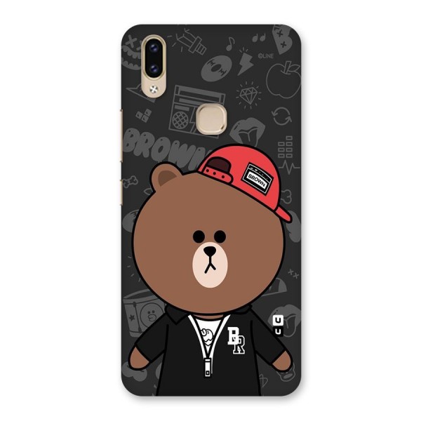 Panda Brown Back Case for Vivo V9