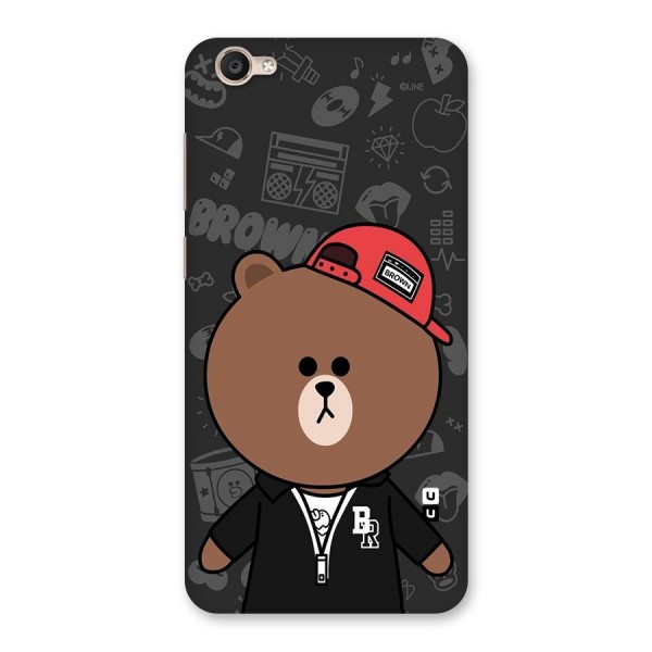 Panda Brown Back Case for Vivo Y55s