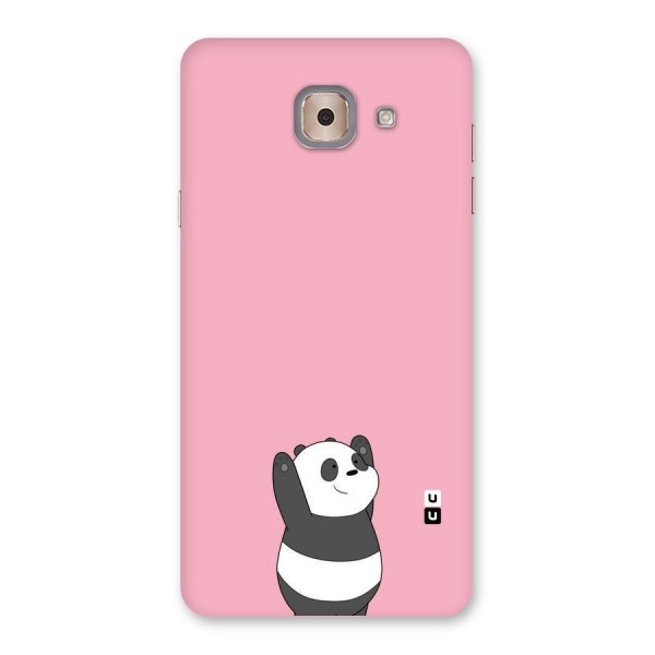 Panda Handsup Back Case for Galaxy J7 Max