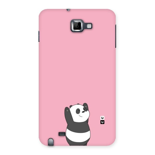 Panda Handsup Back Case for Galaxy Note