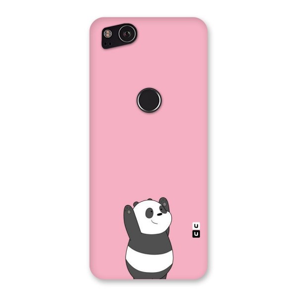 Panda Handsup Back Case for Google Pixel 2